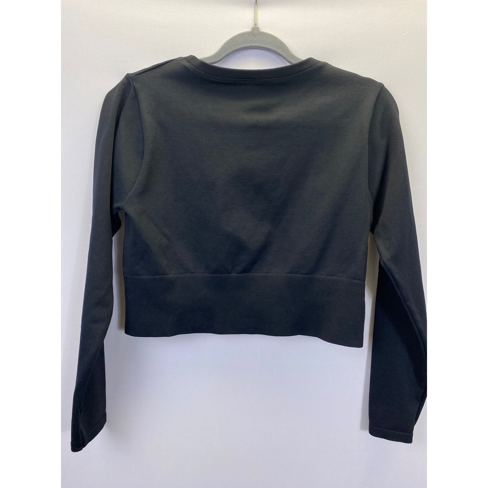 Offline by Aerie Cropped Sweatshirt Women L Clean Girl Athleisure Minimal - Picture 4 of 4